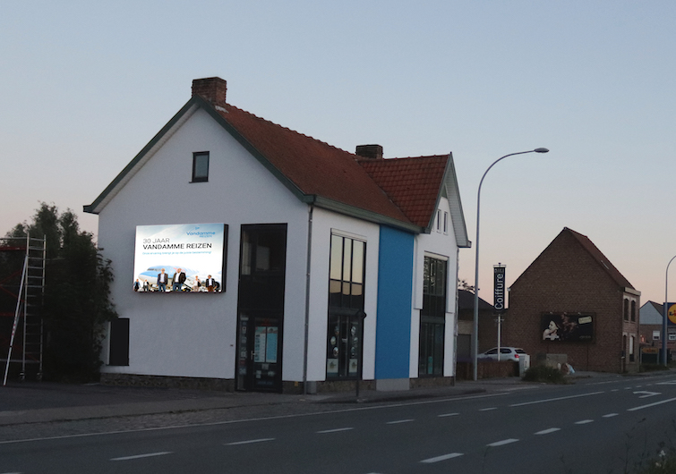 Reclame LED-scherm voor gevels